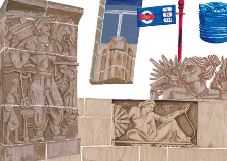 Rendering of New India Assurance. Source: Art Deco Mumbai